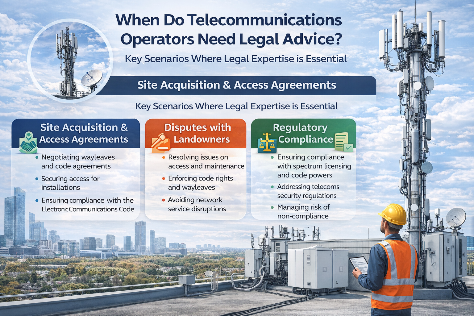 When Do Telecommunications Operators Need Legal Advice