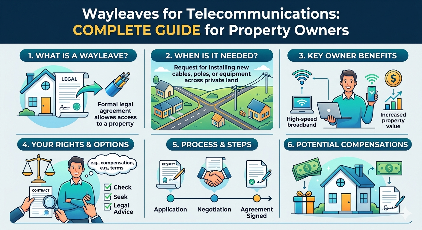 Wayleaves for Telecommunications: Complete Guide for Property Owners
