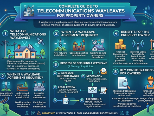 Wayleaves for Telecommunications: Complete Guide for Property Owners
