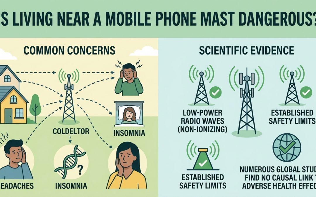 Is Living Near a Mobile Phone Mast Dangerous