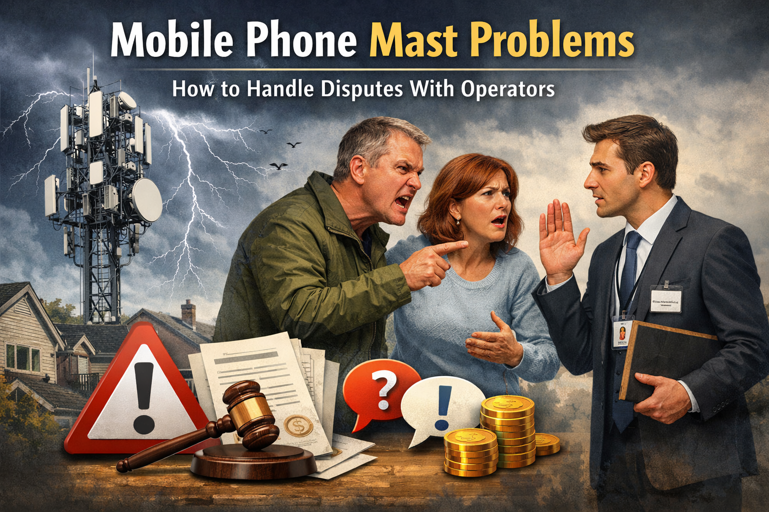Mobile Phone Mast Problems: How to Handle Disputes With Operators