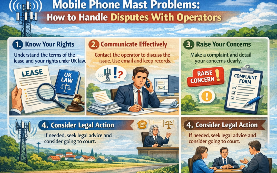 Mobile Phone Mast Problems: How to Handle Disputes With Operators